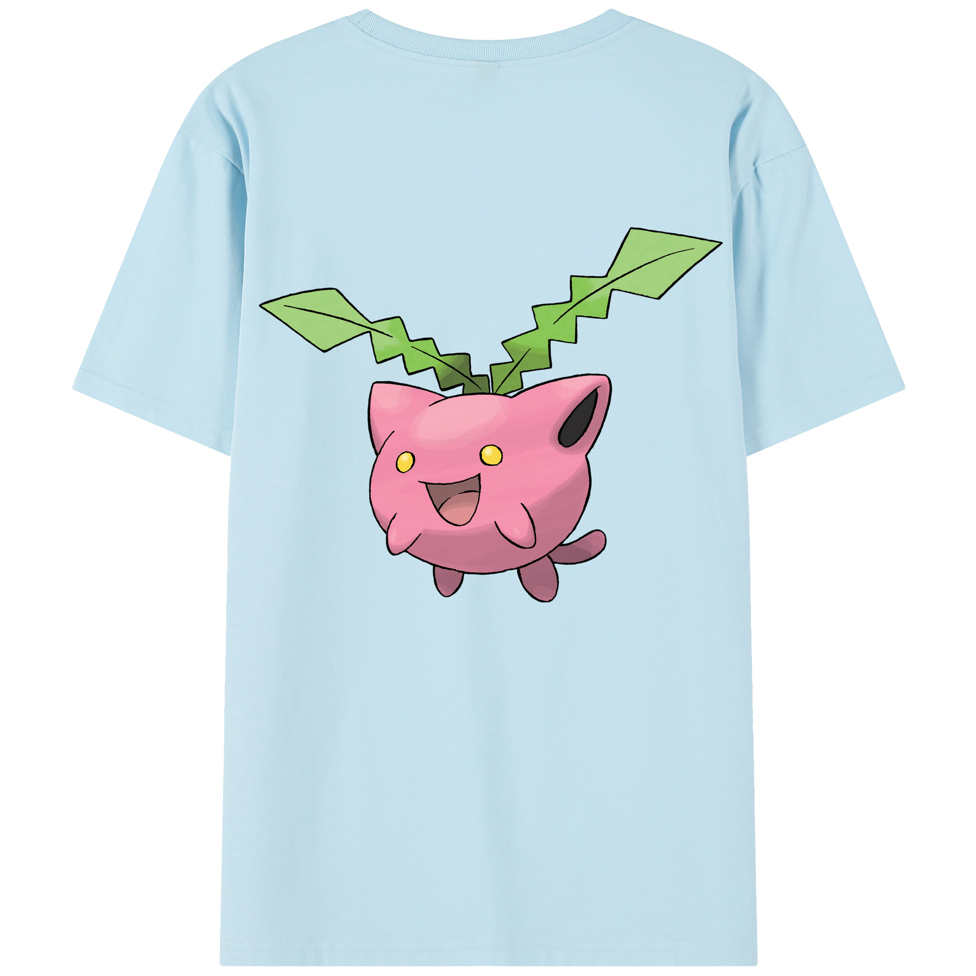 （画像用） ポケットモンスター Pokémon 綿100％半袖Tシャツ（背面プリント）